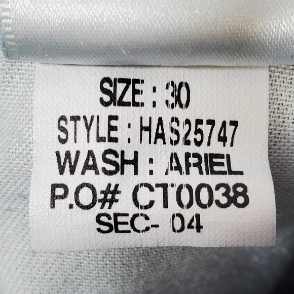 Joe's Jeans Dark Wash Cropped Skinny Jeans Blue Denim Size 30 - Picture 10 of 12